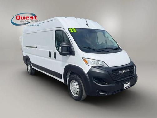WHITE 2023 RAM ProMaster 2500 High Roof