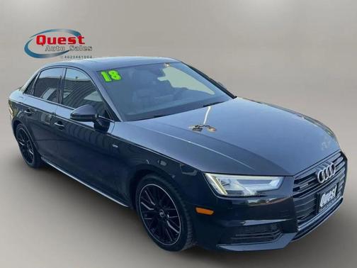 BLACK 2018 Audi A4 2.0T Premium Plus