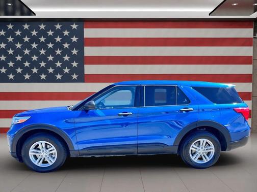 BLUE 2023 Ford Explorer Sport Utility 4D