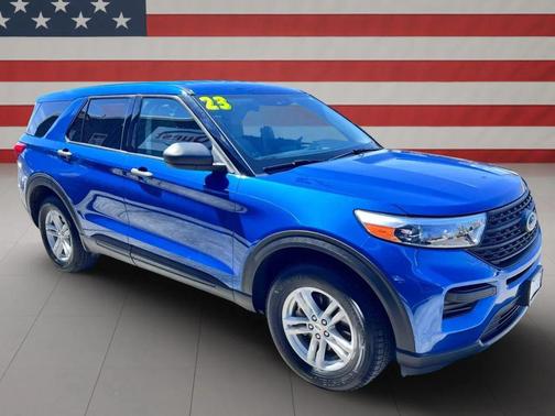 BLUE 2023 Ford Explorer Sport Utility 4D