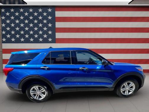 BLUE 2023 Ford Explorer Sport Utility 4D