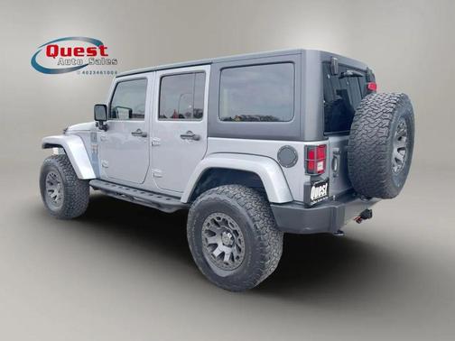 Silver 2017 Jeep Wrangler Unlimited Sport