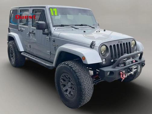 Silver 2017 Jeep Wrangler Unlimited Sport