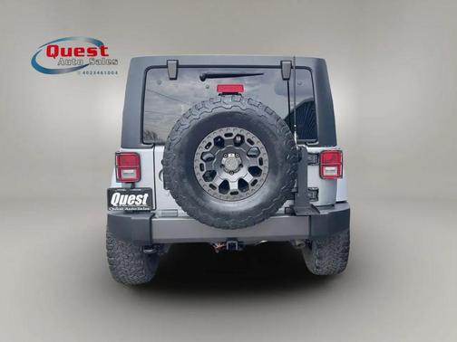 Silver 2017 Jeep Wrangler Unlimited Sport
