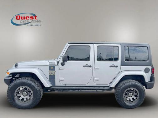 Silver 2017 Jeep Wrangler Unlimited Sport
