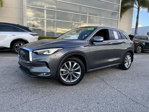 Graphite Shadow 2021 INFINITI QX50 LUXE