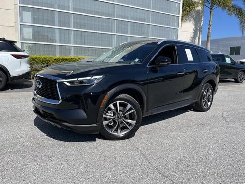 Mineral Black 2023 INFINITI QX60 LUXE