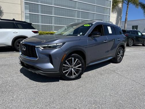 Moonbow Blue 2023 INFINITI QX60 SENSORY