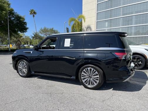 Mineral Black 2025 INFINITI QX80 SENSORY