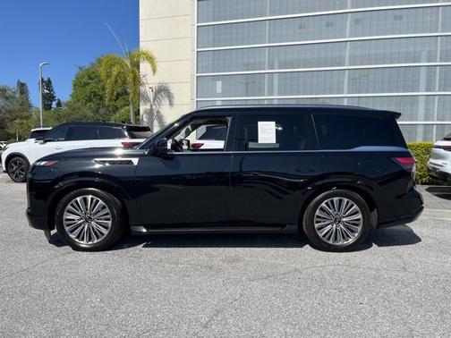 Mineral Black 2025 INFINITI QX80 SENSORY