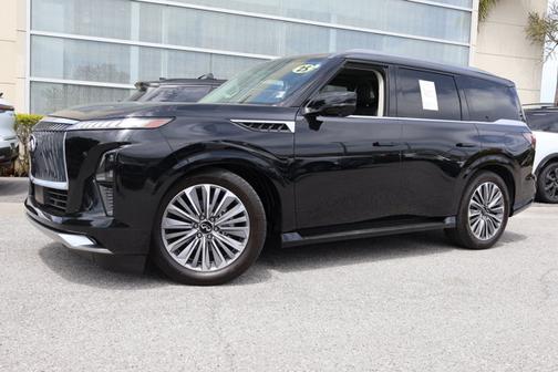 Mineral Black 2025 INFINITI QX80 SENSORY