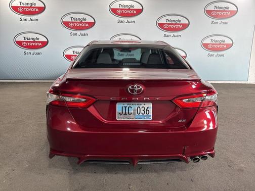 Ruby Flare Pearl 2018 Toyota Camry SE