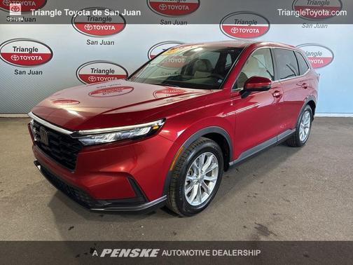 Radiant Red Metallic 2024 Honda CR-V EX 2WD