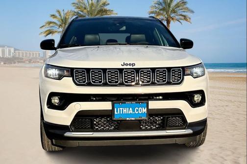 Bright White Clearcoat 2025 Jeep Compass Limited