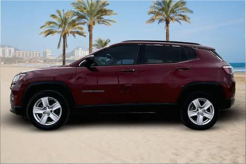 Velvet Red Pearlcoat 2022 Jeep Compass Latitude