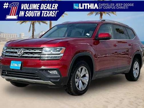 Fortana Red Metallic 2018 Volkswagen Atlas 3.6L SE
