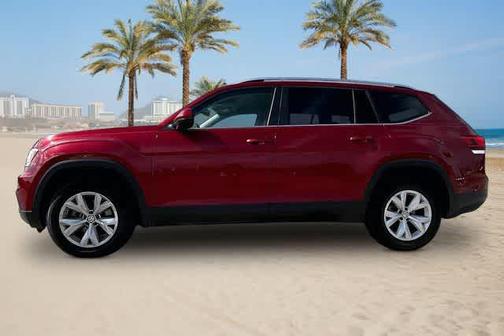 Fortana Red Metallic 2018 Volkswagen Atlas 3.6L SE