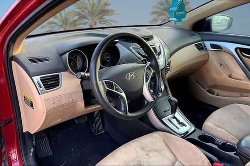 Red Allure 2012 Hyundai ELANTRA GLS