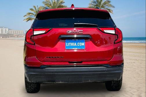 Volcanic Red Tintcoat 2023 GMC Terrain SLT