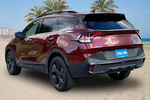 Dawning Red 2025 Kia Sportage X-Line