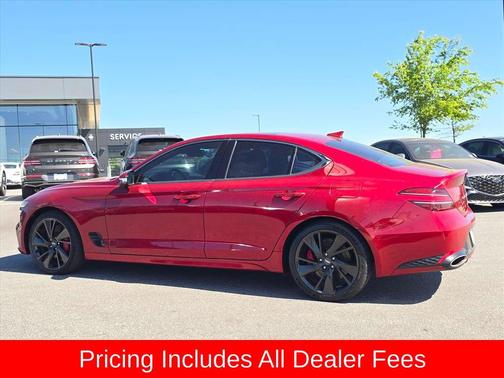 Havana Red 2023 Genesis G70 3.3T RWD