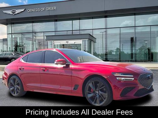 Havana Red 2023 Genesis G70 3.3T RWD