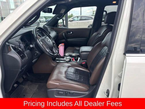 Pearl White Tricoat 2020 Nissan Armada Platinum 2WD