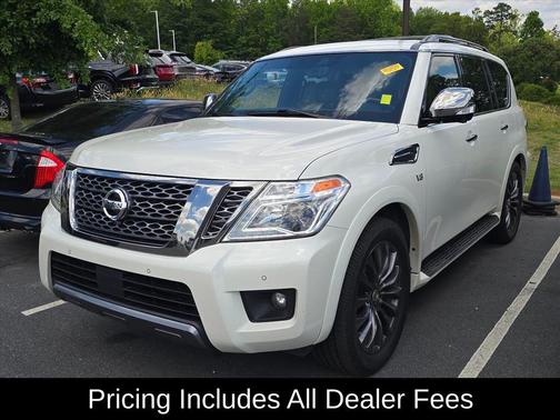 Pearl White Tricoat 2020 Nissan Armada Platinum 2WD