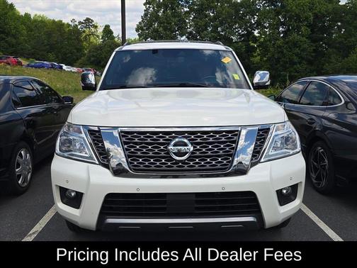 Pearl White Tricoat 2020 Nissan Armada Platinum 2WD