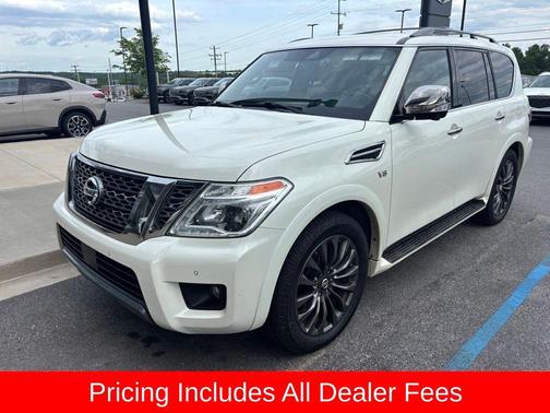 Pearl White Tricoat 2020 Nissan Armada Platinum 2WD