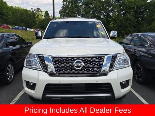 Pearl White Tricoat 2020 Nissan Armada Platinum 2WD