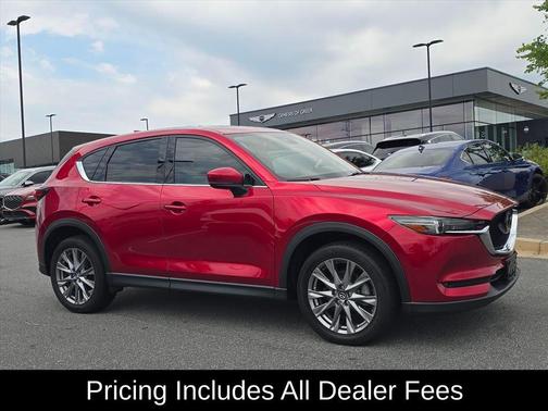 Soul Red Crystal Metallic 2021 Mazda CX-5 Grand Touring Reserve