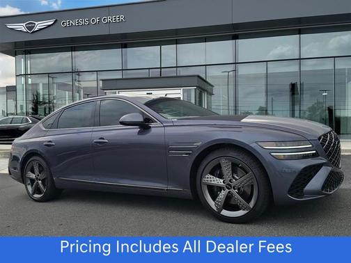 Ceres Blue 2026 Genesis G80 3.5T Sport Prestige AWD