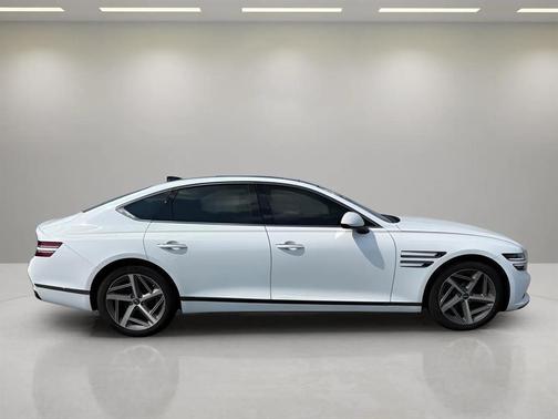 Alta White 2024 Genesis G80 3.5T Sport AWD