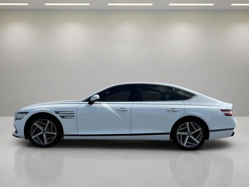 Alta White 2024 Genesis G80 3.5T Sport AWD