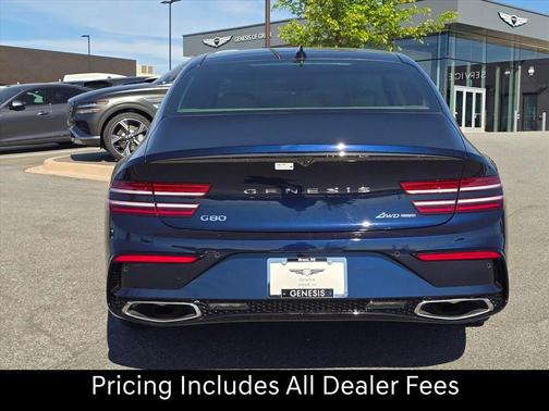 Capri Blue 2026 Genesis G80 3.5T Sport Prestige AWD