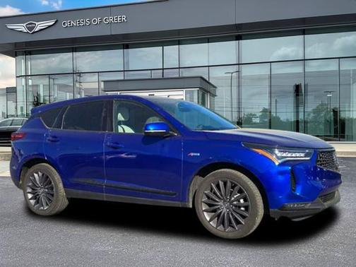 Apex Blue Pearl 2022 Acura RDX A-Spec Advance Package