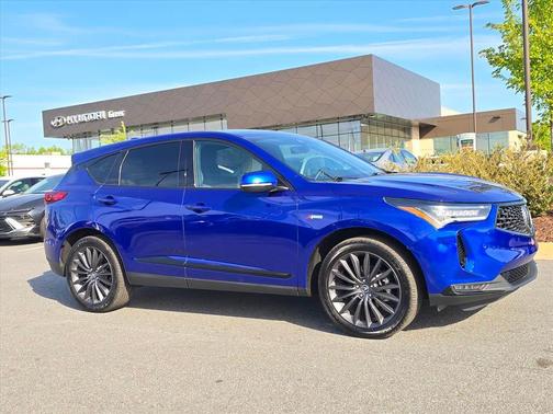 Apex Blue Pearl 2022 Acura RDX A-Spec Advance Package