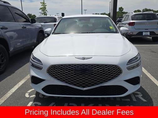 Alta White 2025 Genesis G70 2.5T RWD