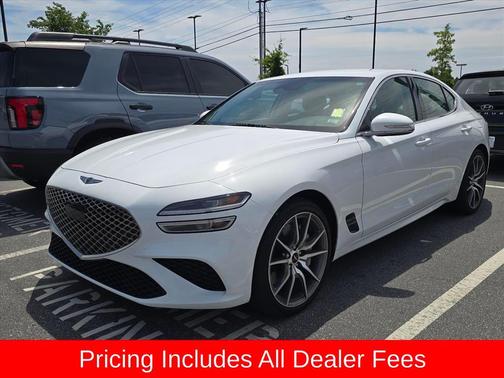 Alta White 2025 Genesis G70 2.5T RWD