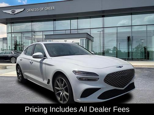 Alta White 2025 Genesis G70 2.5T RWD