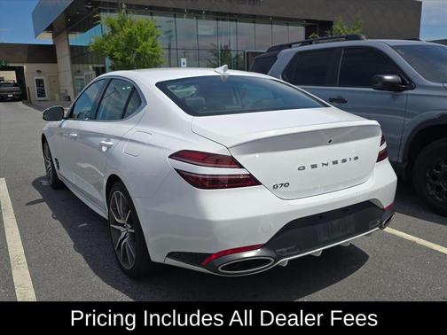 Alta White 2025 Genesis G70 2.5T RWD