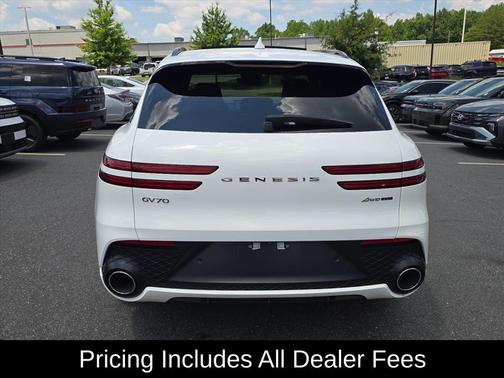 Alta White 2022 Genesis GV70 3.5T AWD Sport