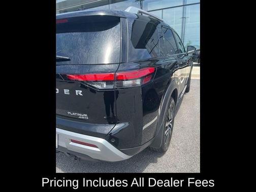 Super Black 2025 Nissan Pathfinder Platinum 4WD