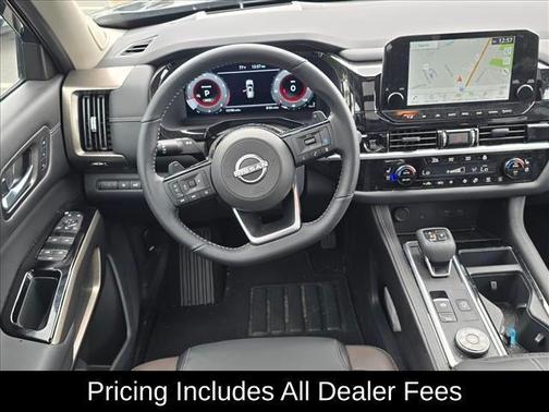 Super Black 2025 Nissan Pathfinder Platinum 4WD