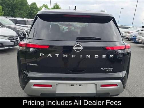Super Black 2025 Nissan Pathfinder Platinum 4WD