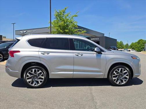 Shimmering Silver 2023 Hyundai SANTA FE Calligraphy
