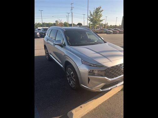 Shimmering Silver 2023 Hyundai SANTA FE Calligraphy