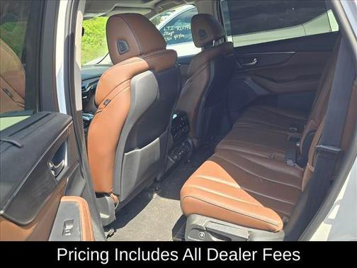 Platinum White 2023 Acura MDX Advance Package