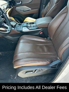 Platinum White 2023 Acura MDX Advance Package